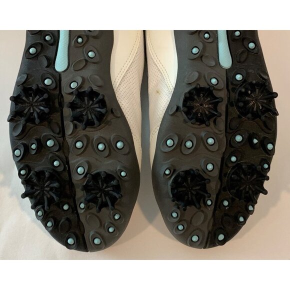 Footjoy LoPro Collection Womens 6M Soft Spike Golf Shoes White Leather Mesh - Picture 13 of 16